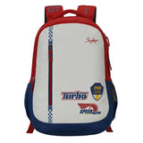 Skybags Figo Extra 01 Unisex White School Backpack 30 Ltr.
