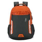 Skybags Figo Extra 02 Unisex Grey School Backpack 30 Ltr.