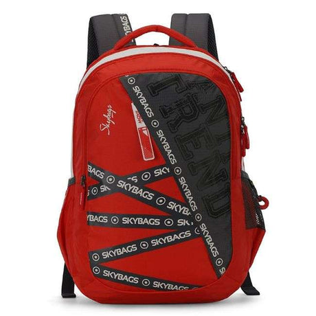 Skybags Figo Plus 01 Unisex Red School Backpack 30 Ltr.