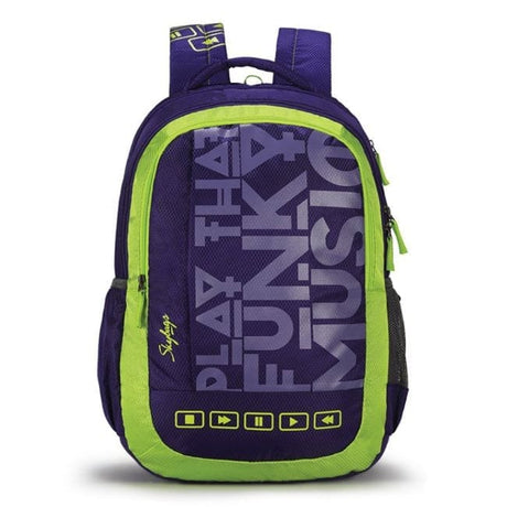 Skybags Bingo Plus 01 Unisex Purple School Backpack 35 Ltr.