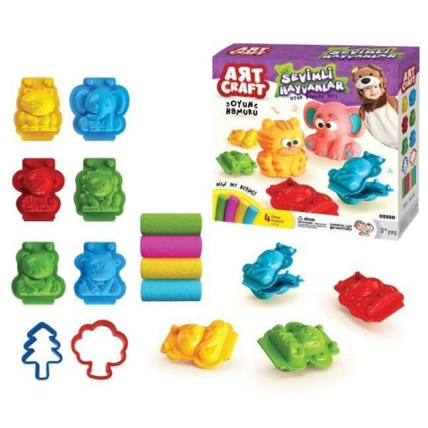 ART CRAFT 3D SWEET ANIMALS DOUGH