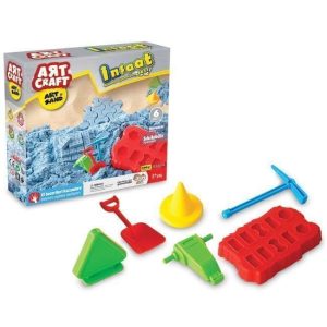 ART CRAFT 500 GR BUILD MODELING PLAY SAND SET