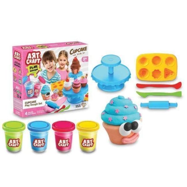 ART CRAFT CUPCAKE DOUGH SET