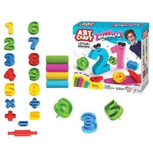 ART CRAFT SMART NUMBERS DOUGH SET