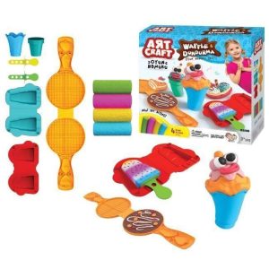 ART CRAFT WAFFLE AND ICE CRAM DOUGH SET