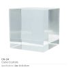 BYFT004208 3D Square Crystals Awards Transparent Set of 1 A