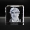 BYFT004208 3D Square Crystals Awards Transparent Set of 1 B