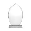 BYFT004209 Wide Flame Crystal Awards Transparent Set of 1