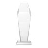 BYFT004211 Hexagon Shaped Crystal Awards Transparent Set of 1