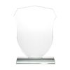 BYFT004216 Shield Shaped Crystal Awards Transparent Set of 1