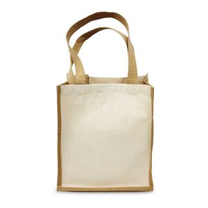 BYFT004219 Juco Bag Beige 28 x 34 x 14 Cm Set of 5 A