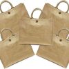 BYFT004224 Jute Bag Natural 43 x 34 x 19 Cm Set of 1 C