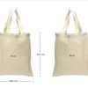 BYFT004225 Canvas Tote Bag Natural 37 x 40 Cm Set of 1 C