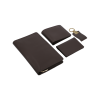 BYFT005008 CN TOWER Wallets Brown Set of 1