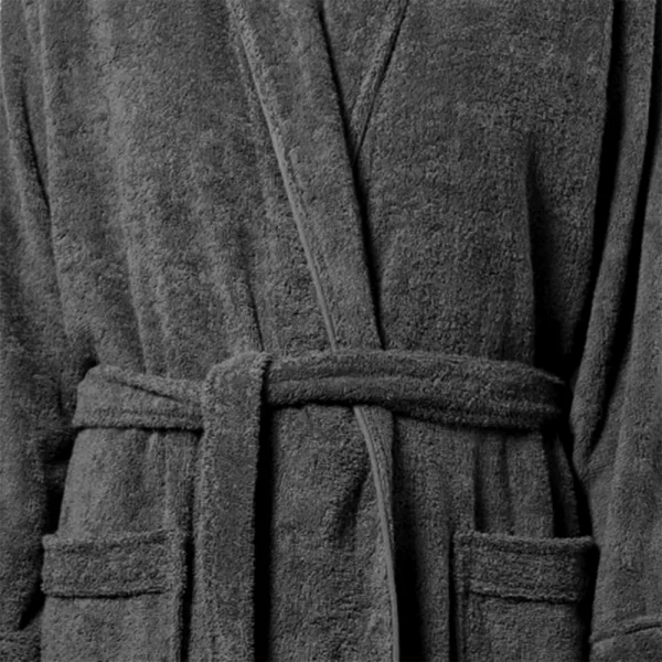 BYFT005581 IRIS Bathrobe Grey Set of 1 B