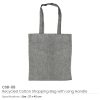 BYFT005668 Recycled Cotton Bags Grey Set of 1 B