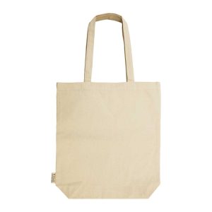 BYFT005669 Recycled Cotton Canvas Bags 320 GM Natural Set of 1 A