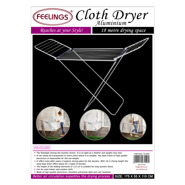 BYFT008199 FEELINGS CLOTH DRYER 18MT B