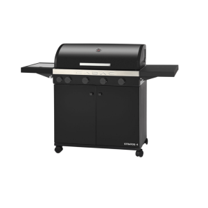 BYFT008240 Cadac Stratos 4BNR W SB Side Shelve SS Gas BBQ