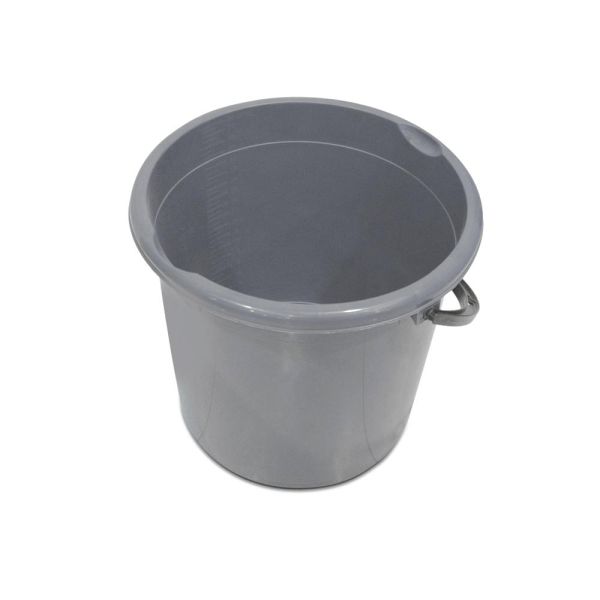 BYFT008417 AKC Cleaning Bucket 32 x 32 x 35 cm Grey Black Plastic Set of 1