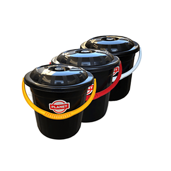 BYFT008530 AKC Bucket with Lid 31 x 32 cm Plastic Set of 1