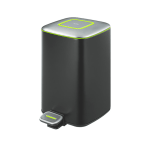 BYFT008576 EKO Trash Bin with Lid 9 Ltr Plastic Set of 1