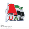 BYFT008699 MTC UAE Flag Badge Set of 1 a