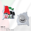 BYFT008699 MTC UAE Flag Badge Set of 1 b