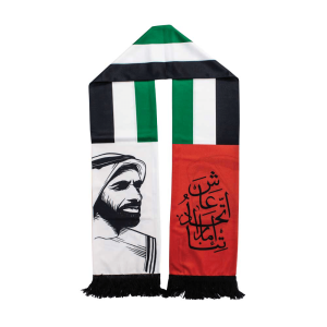 BYFT008702 MTC UAE Flag Scarf Set of 1 a