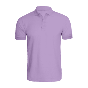 BYFT008732 BYFT Plain Purple Polo Neck T Shirt Cotton 220 GSM Set of 1