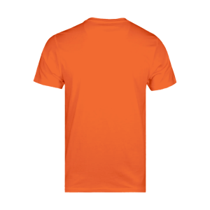 BYFT008767 BYFT Plain Orange Round Neck T Shirt Cotton 190 GSM Set of 1