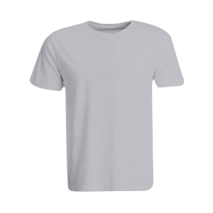 BYFT008775 BYFT Plain White Milenge Round Neck T Shirt Cotton 190 GSM Set of 1