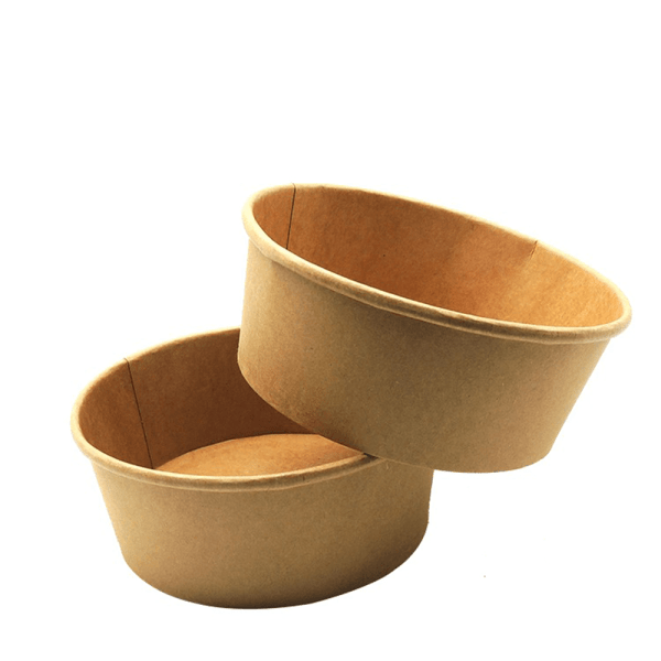 BYFT009411 Kraft Salad Bowl 50 Pcs 320 GSM 1300ml Set of 1 A