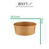 BYFT009411 Kraft Salad Bowl 50 Pcs 320 GSM 1300ml Set of 1 F