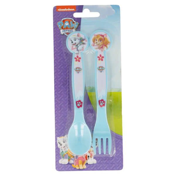 BYFT011840 DISNEY 2 PCS PP CUTLERY SET PAW PATROL GIRL