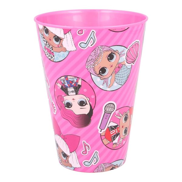 BYFT011845 DISNEY LARGE EASY TUMBLER 430 ML LOL SURPRISE ROCK ON A