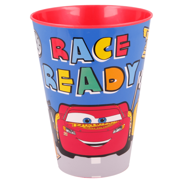 BYFT011846 DISNEY LARGE EASY TUMBLER 430 ML CARS LETS RACE