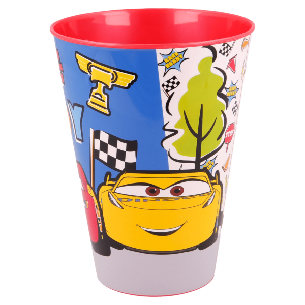 BYFT011846 DISNEY LARGE EASY TUMBLER 430 ML CARS LETS RACE A