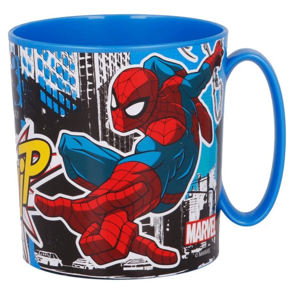 BYFT011858 DISNEY MICRO MUG 350 ML SPIDERMAN STREETS