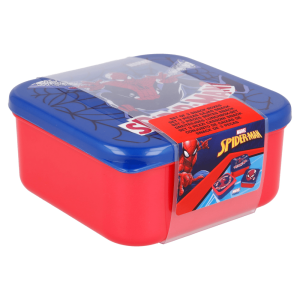 BYFT011868 DISNEY 3 PCS NESTING SNACK BOXES SET SPIDERMAN FULL WEB A