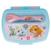 BYFT011875 DISNEY FUNNY SANDWICH BOX WITH CUTLERY PAW PATROL GIRL