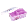 BYFT011878 DISNEY RECTANGULAR FOOD CONTAINER WITH REMOVABLE COMPARTMENTS 1190 ML FROZEN II ELEMENTS C