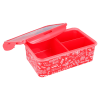 BYFT011881 DISNEY RECTANGULAR FOOD CONTAINER WITH REMOVABLE COMPARTMENTS 1190 ML SPIDERMAN URBAN WEB C