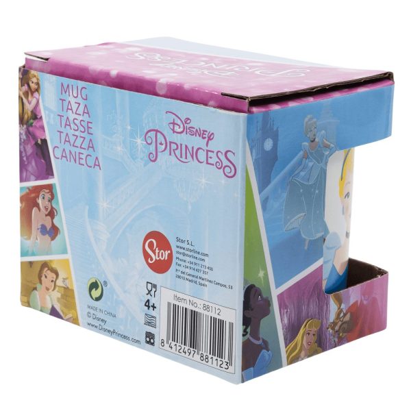 BYFT011884 DISNEY PRINCESS BRIGHT AND BOLD 240 ML MUG C