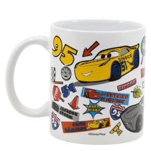 BYFT011890 DISNEY CARS STICKERS325 ML MUG A