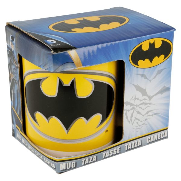 BYFT011896 DISNEY BATMAN LOGO 325 ML MUG B