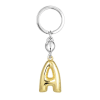 BYFT012870 METALMORPHOSE MTM KEYCHAIN Party Balloon Alphabet A Golden Zinc Alloy Set of 1 MTM10A B