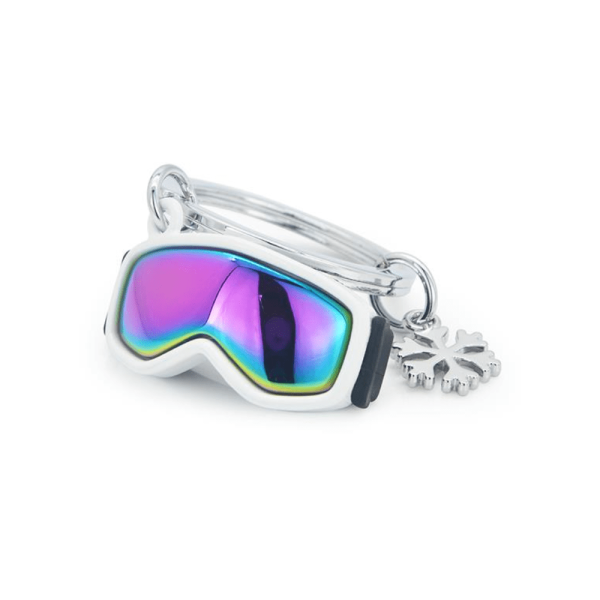 BYFT012889 METALMORPHOSE MTM KEYCHAIN Goggles Multicolor Zinc Alloy Set of 1 MTM147 01