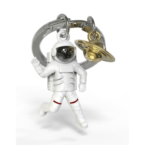 BYFT012898 METALMORPHOSE MTM KEYCHAIN Astronaut Multicolor Zinc Alloy Set of 1 MTM202 01