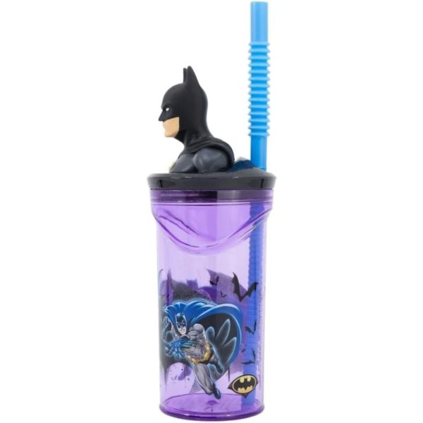 BYFT014807 DC COMICS 3D FIGURINE TUMBLER 360 ML BATMAN B